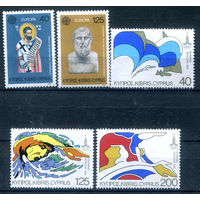 Кипр - 1980г. - 2 полные серии - 5 марок - MLH, MH. #4-B6-144-KS-2