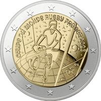2 евро 2023 Франция Чемпионат мира по регби UNC из ролла