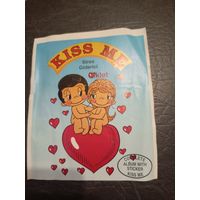 Альбом для наклеек от жвачки KISS ME \1