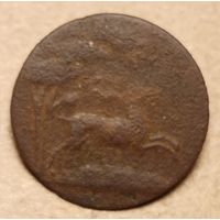 Пуговица с бегущим оленем