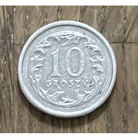 Польша 10 Грошей 2000г.