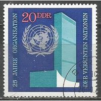 ГДР. 25 лет ООН. 1970г. Mi#1621