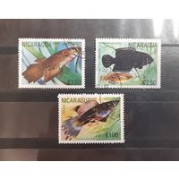 Никарагуа. 1981 год. Фауна. Рыбы (43)