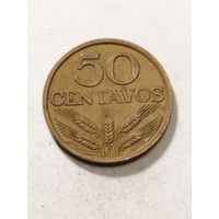 Португалия 50 сентаво 1973