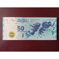 Аргентина 50 песо 2015 UNC