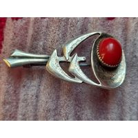 Брошь брошка винтажная. Красная Пресня. СССР.