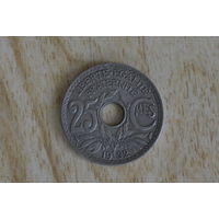 Франция 25 сантимов 1932 с 1 руб