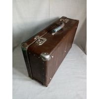 Чемодан фибровый СССР 60-е гг 55 х 32 х 16 см