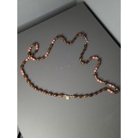 Бусы СССР с кулоном