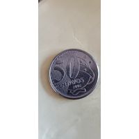 Бразилия 50 сентавос 2002