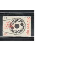 Словения-2004 (Мих.474) , ** , Велосипеды(одиночка)