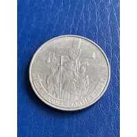 Канада 1 доллар 1984 450 лет открытия Гаспе