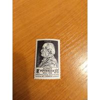 1947 Франция Альфред Фурнье врач медицина чистая клей MNH** выпускалась одиночкой (2-11)
