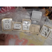 Розетки, выключатели