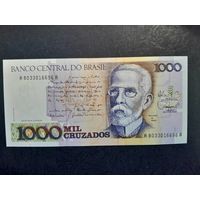 50 новых крузадо на 50 крузейро 1990  года. Бразилия. UNC