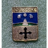 Герб города Спасск  Тамбовской губернии (КЭМЗ классическая).
