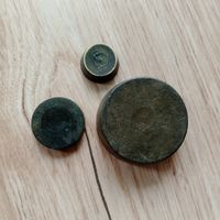 Гирьки разные 3 штуки