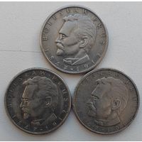 Польша 3 шт_10 злотых, 1982-1984_ Y# 73_ Болеслав Прус