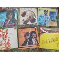 Виниловые пластинки лотом 65шт