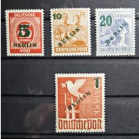 Западный Берлин ми 64-67 каталог 250 евро