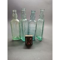 Бутылочка старая (уксус). 4 шт. одним лотом.