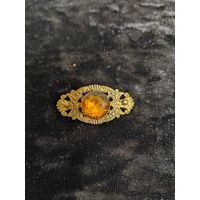 Ажурная брошь Чехословакия