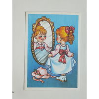 Колышева девочка 1989 10х15 см