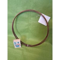 Провод обмоточный с двойной стекловолокнистой изоляцией ПСДКТ прямоугольный шинка 2,5х5,5 мм (СССР)