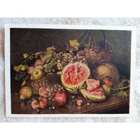 1953. Смиряев. Натюрморт с арбузом