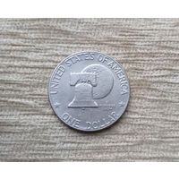 Werty71 США 1 большой доллар 1976 Колокол Эйзенхауэр 1776