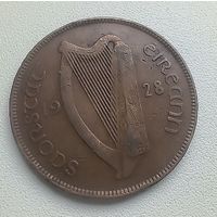 Ирландия 1 пенни, 1928  1-10-15