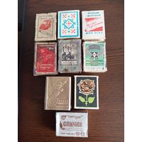 Спичечные коробки + спичечница ,,Космос''.