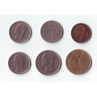 Монеты Бельгии.