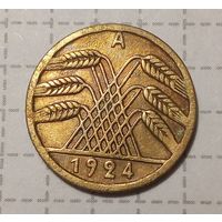 5 пфеннигов Германия 1924