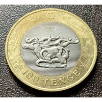 Казахстан 100 тенге, 2022  Олень   ( 1-11-2 )