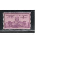 США-1940, (Мих.492), **  , Штат Айдахо, Архитектура (одиночка)