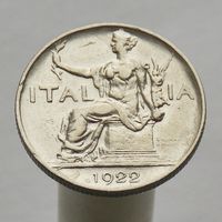 Италия 1 лира 1922
