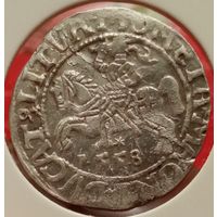 Полугрош. 1558г. Сигизмунд Август. Аукцион с рубля без минимальный цены.