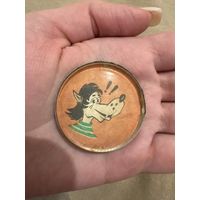 Волк из ну погоди значок