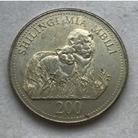 Танзания 200 шиллингов 1998 - Абейд Амани Каруме (1-й Президент Занзибара)