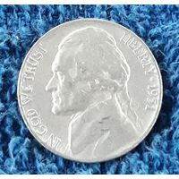 5 центов 1951 США МД Филадельфия