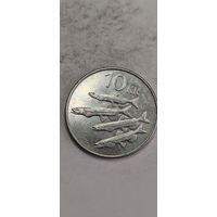 Исландия 10 крон 2008