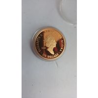 175 долларов Канада 1992 год 16.97 гр