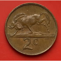 44-03 ЮАР 2 цента 1981 г.