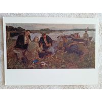 1958. Скобцов. Шолохов среди земляков