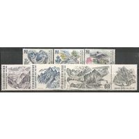 Чехословакия. 20 лет Национальному парку Татры. 1969г. Mi#1892-97. Серия.