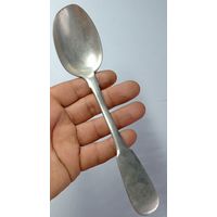 Старинная столовая ложка. Серебро 84 пробы.