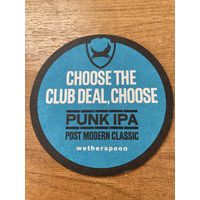 Подставка под пиво BrewDog Punk IPA No 3