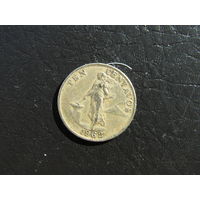 Филиппины. 10 сентаво. 1962. С 20 копеек. Распродажа коллекции. Смотрите другие лоты.