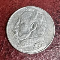 10 злотых 1937 Пилсудский